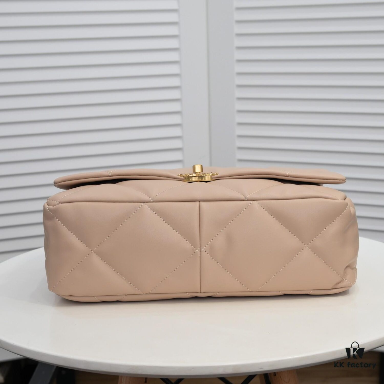 Beige Large Chanel Latest Bestseller Release 📣📣 Cabinet Synchronized, Imported Calfskin Leather with Super Soft Touch