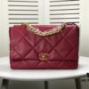 Burgundy Red Oversized Chanel Latest Bestseller Release 📣📣 Synchronized with Counter, Premium Imported Cowhide Leather, Extremely Soft Touch