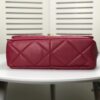 Burgundy Red Oversized Chanel Latest Bestseller Release 📣📣 Synchronized with Counter, Premium Imported Cowhide Leather, Extremely Soft Touch