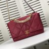 Burgundy Red Oversized Chanel Latest Bestseller Release 📣📣 Synchronized with Counter, Premium Imported Cowhide Leather, Extremely Soft Touch