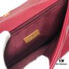 Burgundy Red Oversized Chanel Latest Bestseller Release 📣📣 Synchronized with Counter, Premium Imported Cowhide Leather, Extremely Soft Touch