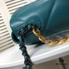 Turquoise Blue Large Chanel Latest Bestseller Just Arrived, Synchronized with Boutique, Premium Imported Calfskin Leather, Extremely Soft Touch