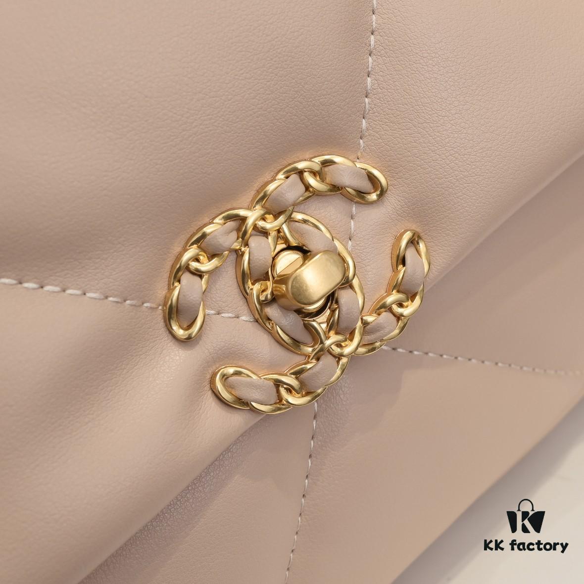 Beige Medium Chanel Latest Bestseller Just Arrived, Synchronized with Boutique, Premium Imported Calfskin, Extremely Soft Texture