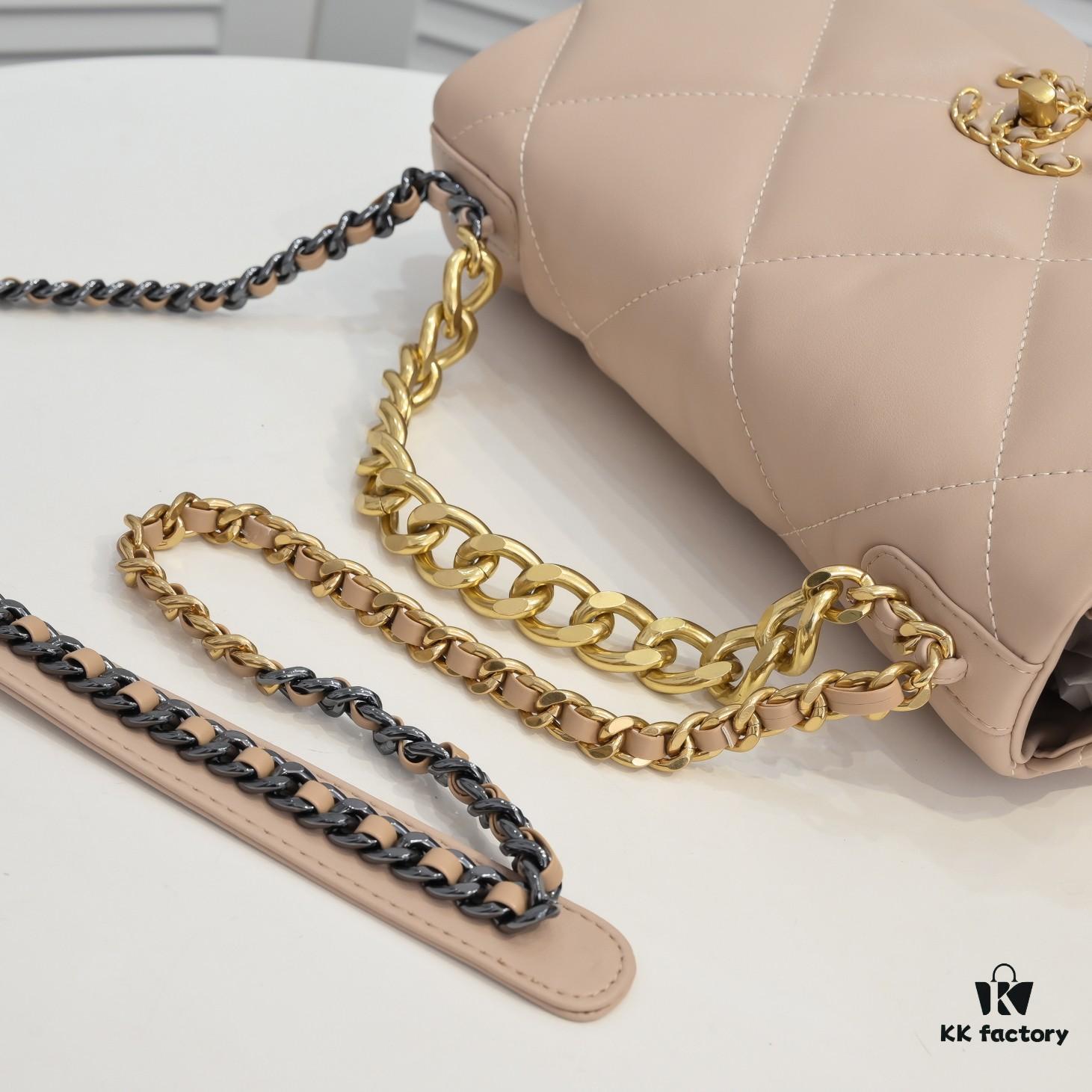 Beige Medium Chanel Latest Bestseller Just Arrived, Synchronized with Boutique, Premium Imported Calfskin, Extremely Soft Texture