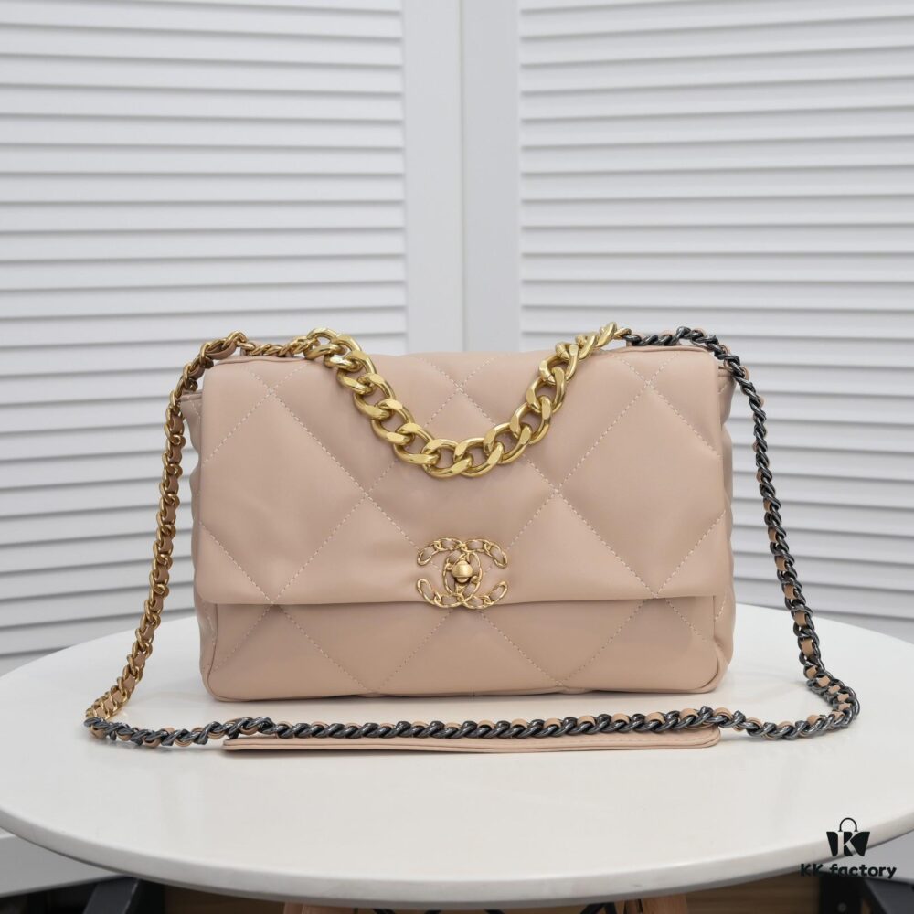 Beige Medium Chanel Latest Bestseller Just Arrived, Synchronized with Boutique, Premium Imported Calfskin, Extremely Soft Texture