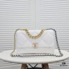 Pure White Medium-Sized Chanel Latest Bestseller - Now Available 📣📣 Same as Boutique, Imported Calfskin Leather 🐂, Extremely Soft to the Touch
