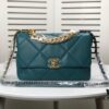 Turquoise Blue Medium Chanel Latest Bestseller Just Released 📣📣 Synchronized with Boutique, Imported Calfskin 🐂 Exceptionally Soft to Touch