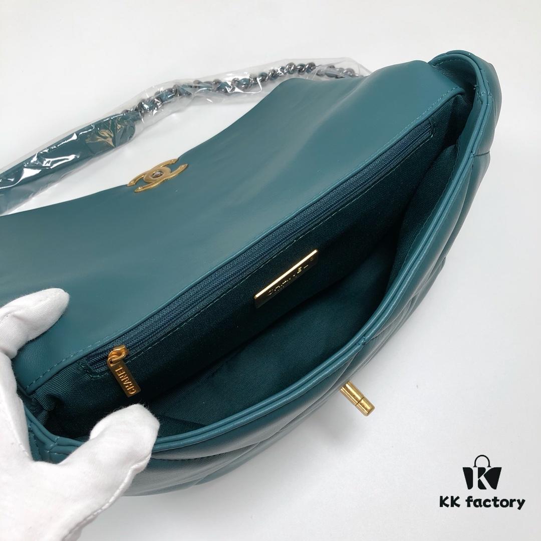 Turquoise Blue Medium Chanel Latest Bestseller Just Released 📣📣 Synchronized with Boutique, Imported Calfskin 🐂 Exceptionally Soft to Touch