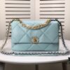 Mint Green Medium Size Chanel Latest Bestseller Release 📣📣 Synchronized with Counter, Imported Calfskin 🐂 Extremely Soft Texture