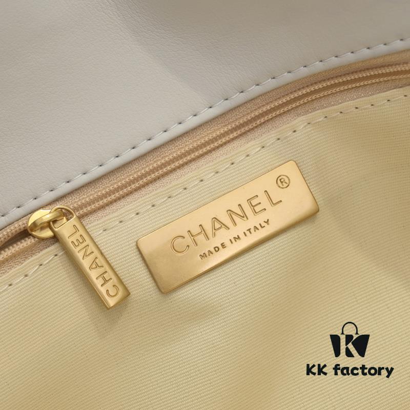 Beige Small Chanel Latest Bestseller Release 📣📣 Synchronized with Boutique, Imported Calfskin Leather 🐂, Extremely Soft Touch