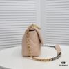Beige Small Chanel Latest Bestseller Available Now 📣📣 Synchronized with Boutique - Imported Calfskin Leather 🐂 Exceptionally Soft Touch