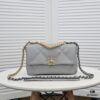 Gray Mini Chanel Latest Bestseller in Stock - Imported Calfskin Leather, Soft Touch, Elegant and Versatile Design