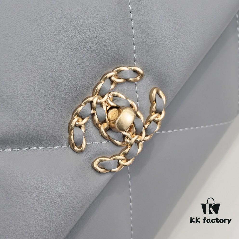 Gray Mini Chanel Latest Bestseller in Stock - Imported Calfskin Leather, Soft Touch, Elegant and Versatile Design