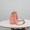 Pink Mini Chanel Latest Bestseller Release 📣📣 Synchronized with Counter, Imported Calfskin Leather 🐂 Exceptionally Soft Touch, Superb Fit, Can Be Carried by Hand, on Shoulder or Crossbody, Fully Showcasing Women's Elegant Charm 💃 Act Now