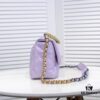 Purple Small Chanel Latest Bestseller Now Available - Premium Imported Calfskin Leather, Soft Touch, Elegant and Versatile Design