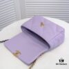 Purple Small Chanel Latest Bestseller Now Available - Premium Imported Calfskin Leather, Soft Touch, Elegant and Versatile Design