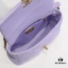 Purple Small Chanel Latest Bestseller Now Available - Premium Imported Calfskin Leather, Soft Touch, Elegant and Versatile Design
