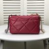 Burgundy Red Mini Chanel Latest Bestseller Release 📣📣 Synchronized with Counter, Imported Calfskin Leather, Extremely Soft Touch