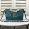 Turquoise Blue Small Chanel Latest Bestseller Just Released 📣📣 Synchronized with Boutique, Imported Calfskin 🐂 Exceptionally Soft Touch