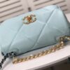 Mint Green Small Chanel Latest Bestseller Release 📣📣 Synchronized with Boutique, Imported Calfskin Leather 🐂, Extremely Soft Touch
