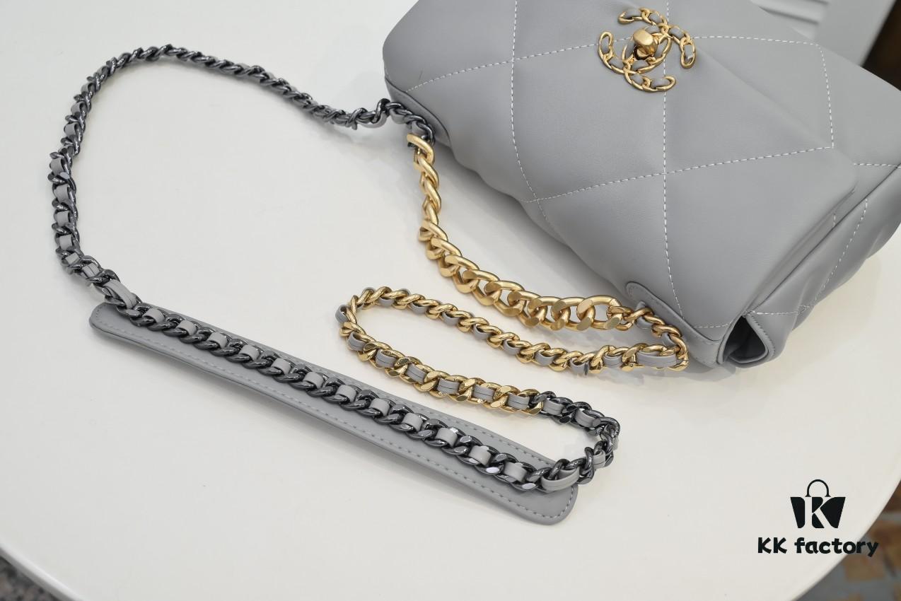 Gray Mini Chanel Latest Bestseller in Stock - Imported Calfskin Leather, Soft Touch, Elegant and Versatile Design