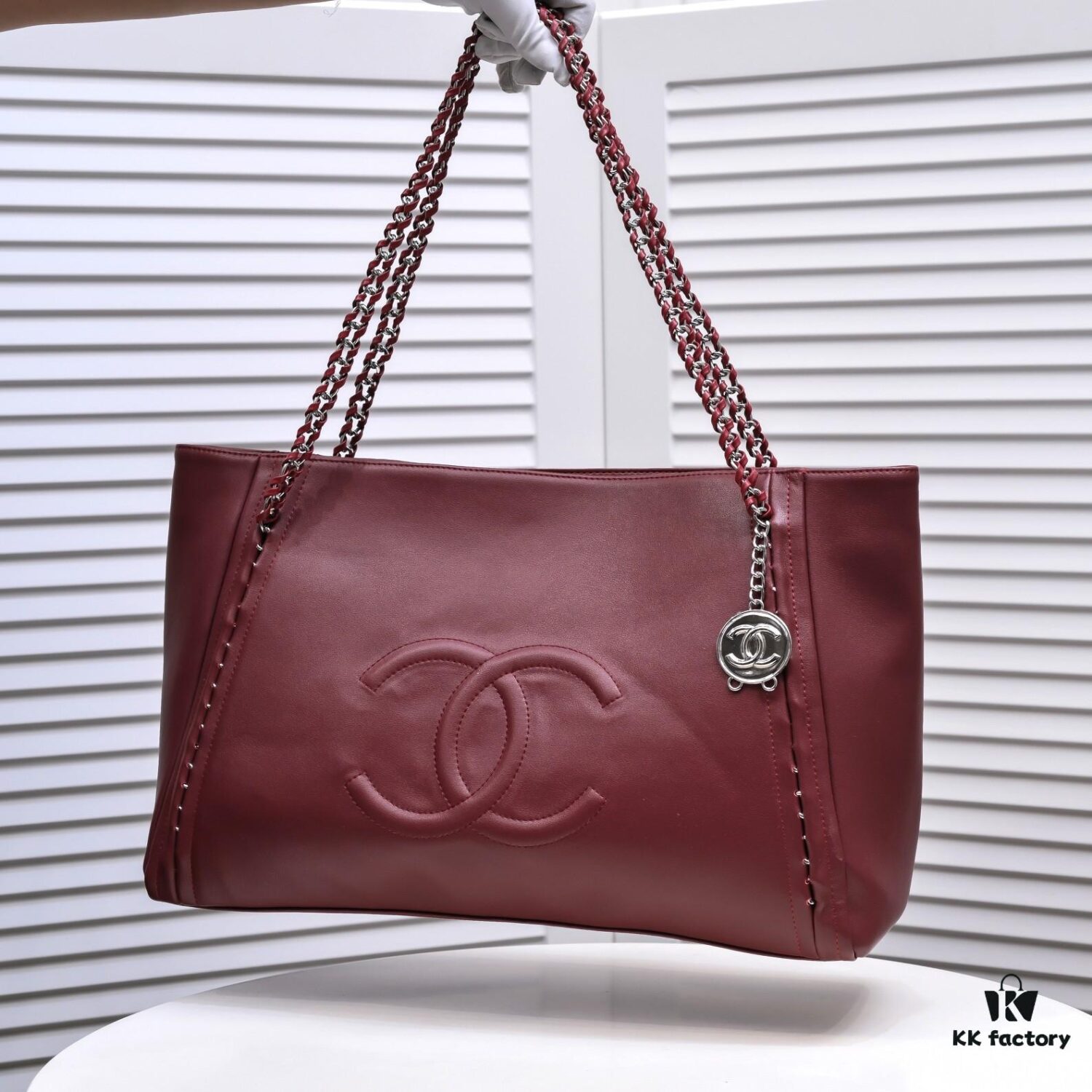 Chanel New Arrival Tote Bag in Stock ✨✨ A2021 Chanel Atelier Collection Premium Handcrafted Shopping Tote