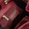 CHANEL Small 2020 New Double C Chain Drawstring Mini Bucket Bag