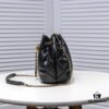 Small CHANEL: 2020 New Arrival Double C Chain Drawstring Mini Bucket Bag