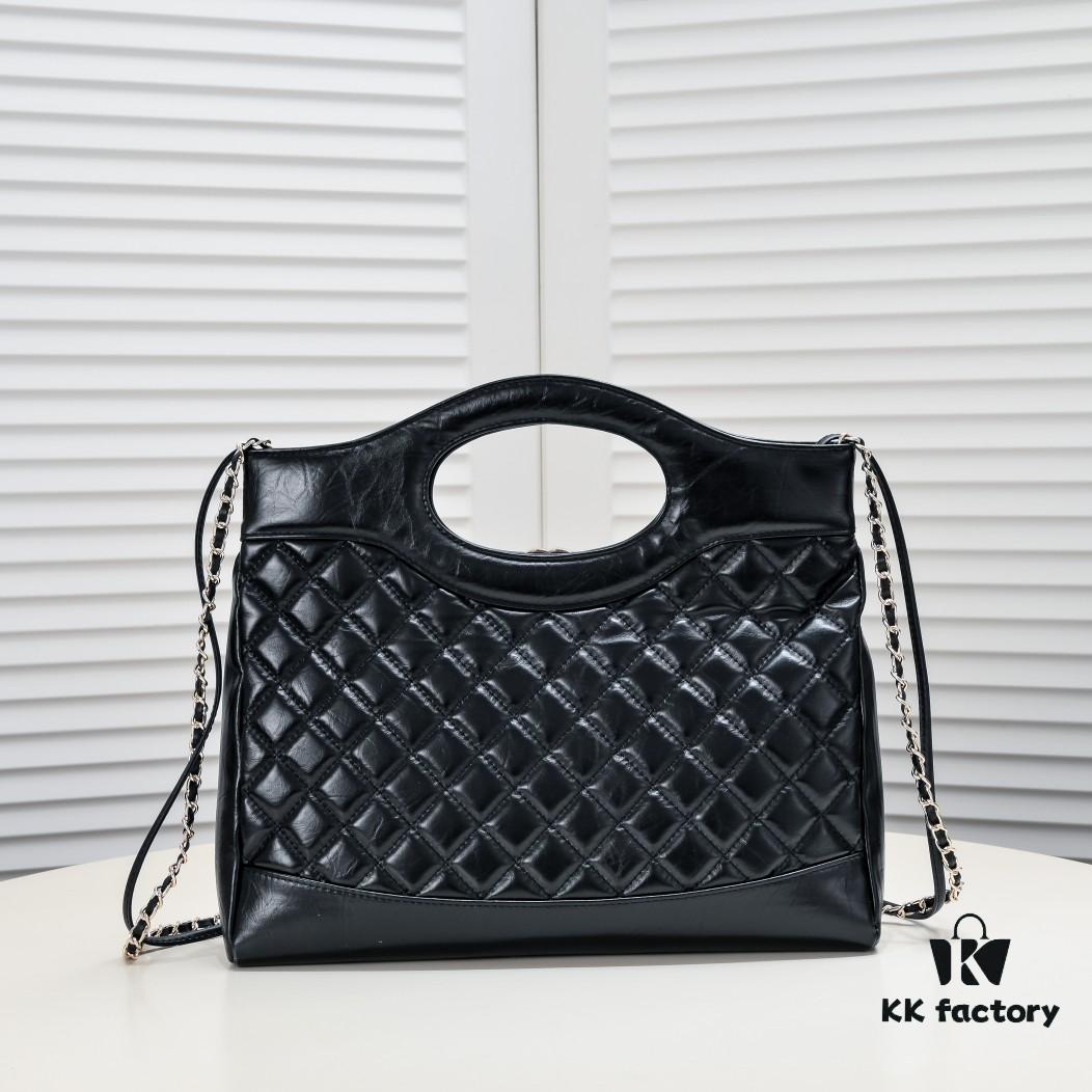 Chanel 23A Swan Explosion Large 31 Bag - Fashion Icon