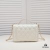 Small Size 🦋 Chanel 🖤 23A Diamond Handle CF Mini, Early Release 💎