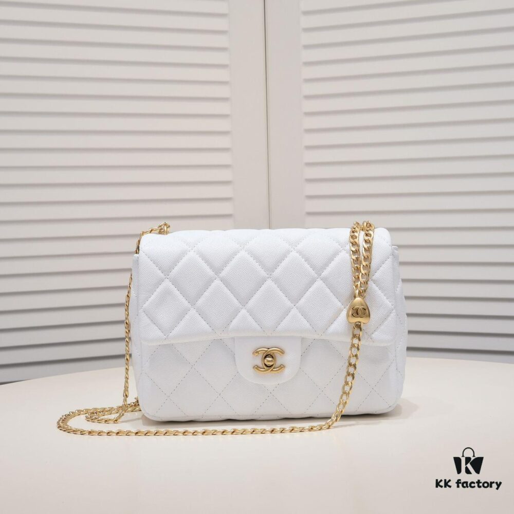 Large Chanel 23P New Arrival Heart Ball vs Gold Ball?