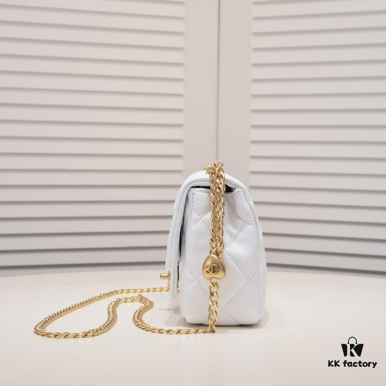 Chanel Small 23P New Arrival: Love Ball Wins Over Gold Ball?