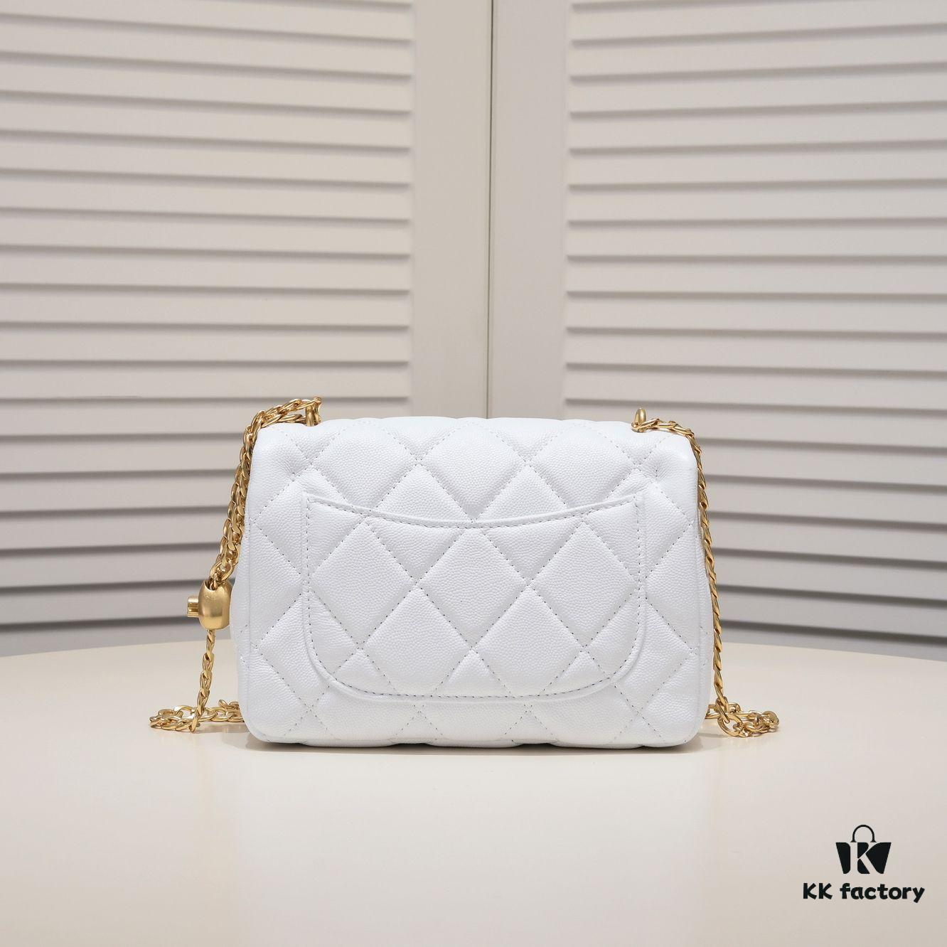 Chanel Small 23P New Arrival: Love Ball Wins Over Gold Ball?