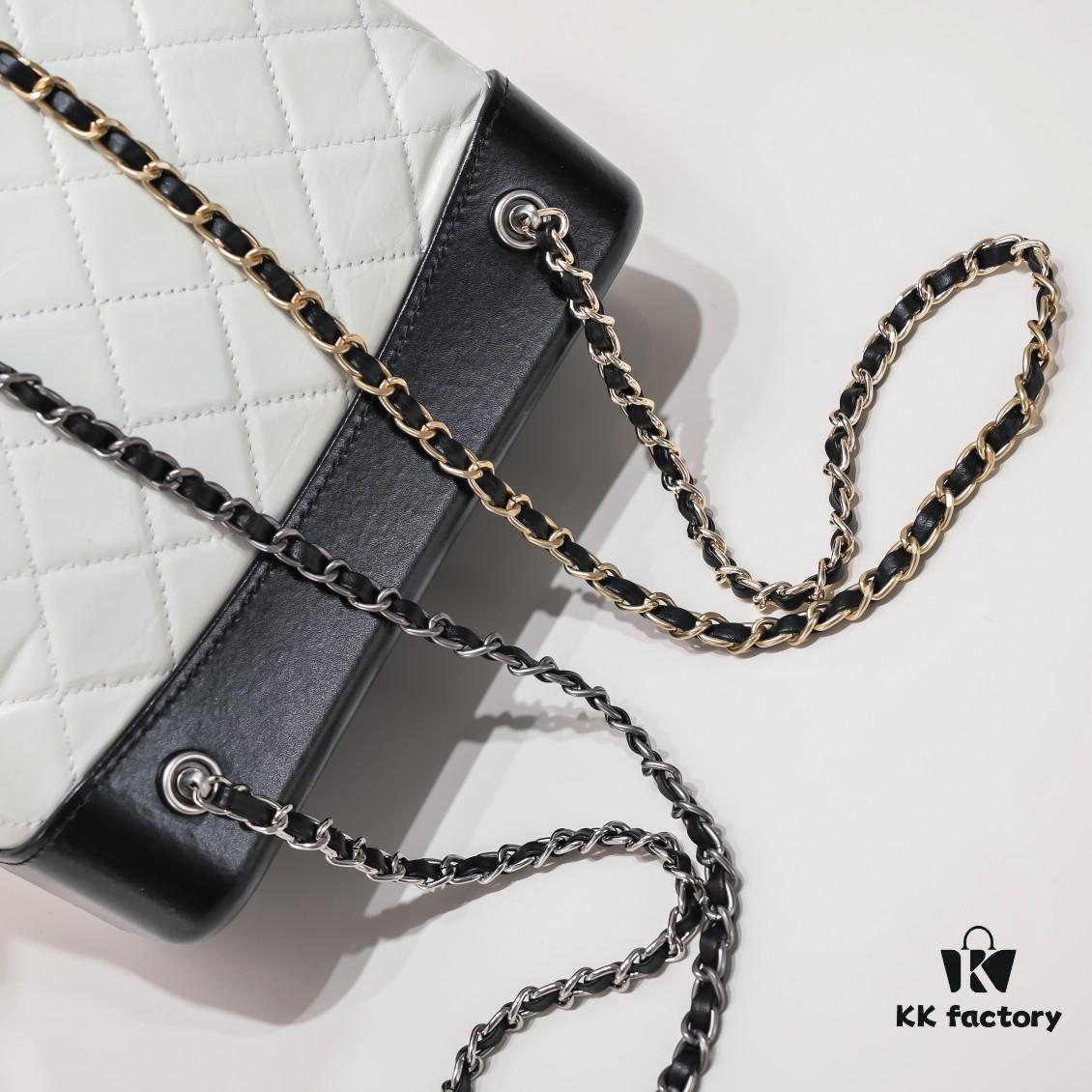 Chanel 17 Gabrielle Wandering Backpack – The Must-Have It Bag Adored by Celebrities, Next Big Trend, Fashionable and Simple Design, Premium Full-Grain Soft Leather, Size 24x23x11.5cm, Model A94485