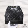 Chanel 17 Gabrielle Wandering Backpack – The Must-Have It Bag Loved by Celebrities, Next Big Trend, Fashionable and Simple Design, Premium Full-Grain Soft Leather