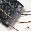 Chanel 17 Gabrielle Wandering Backpack – The Must-Have It Bag Loved by Celebrities, Next Big Trend, Fashionable and Simple Design, Premium Full-Grain Soft Leather