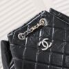 Chanel 17 Gabrielle Wandering Backpack – The Must-Have It Bag Loved by Celebrities, Next Big Trend, Fashionable and Simple Design, Premium Full-Grain Soft Leather