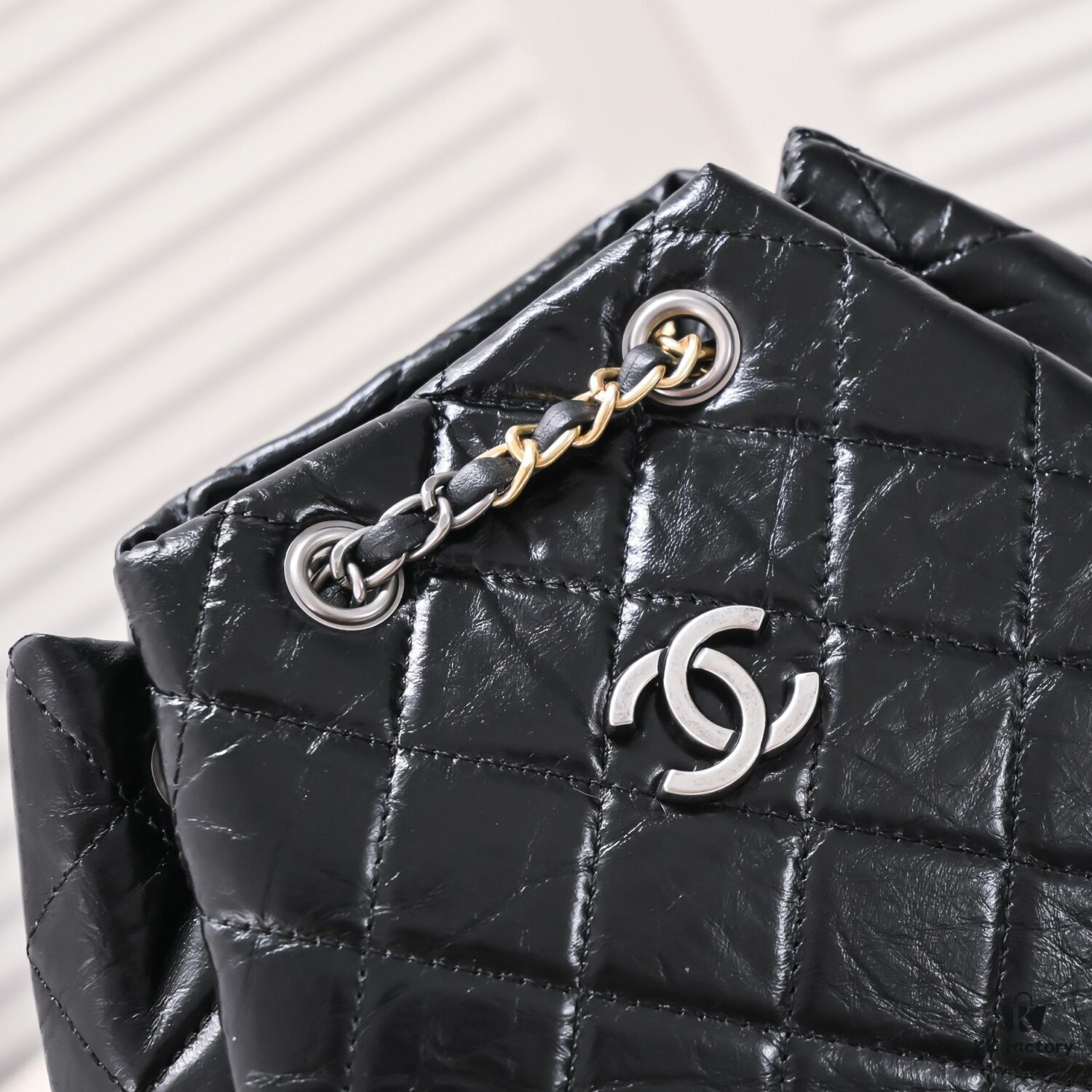 Chanel 17 Gabrielle Wandering Backpack – The Must-Have It Bag Loved by Celebrities, Next Big Trend, Fashionable and Simple Design, Premium Full-Grain Soft Leather