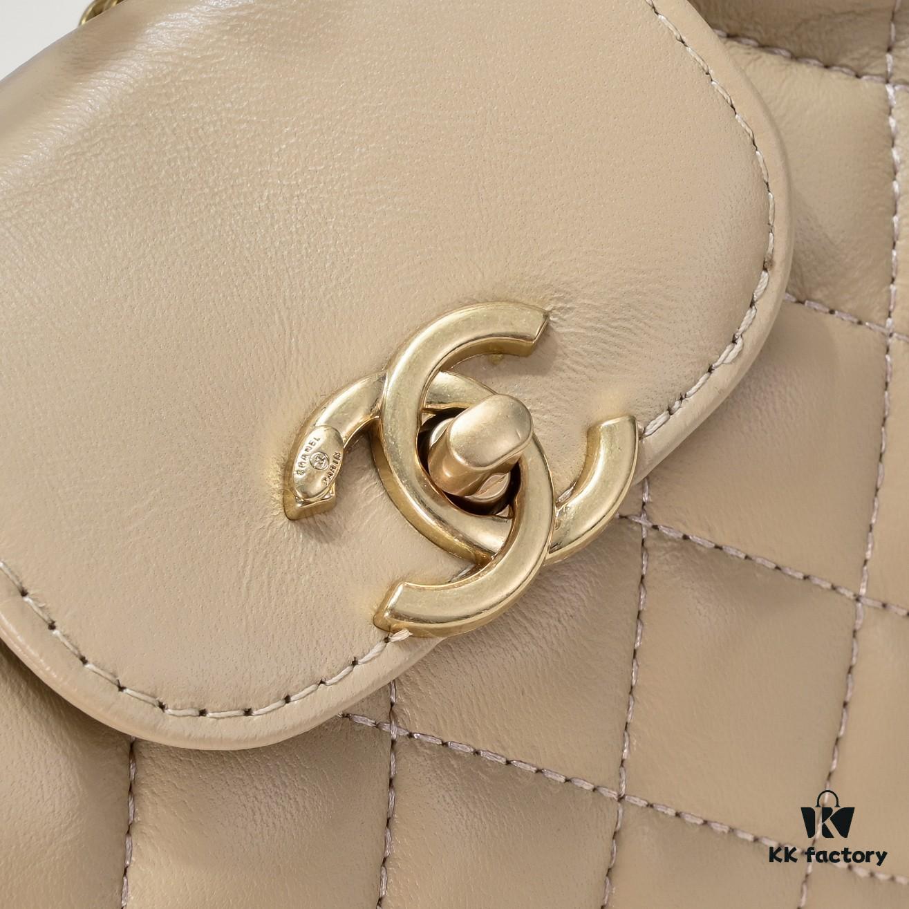 Chanel 23/24 Autumn/Winter Collection New Bag Beautifully Designed with Iconic Camellia Motif