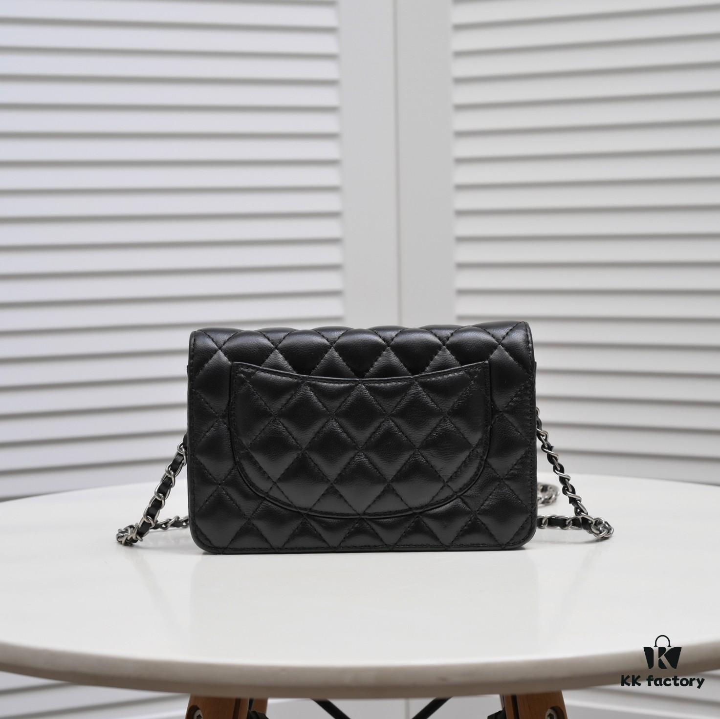 Chanel 2021 SS C F-Style Chain Bag with CHANEL Letter Hardware