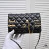 Chanel 2021 SS C F-Style Chain Bag with CHANEL Letter Hardware