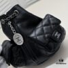 Chanel 23B Imported Top-Grade Calfskin Frog Double Shoulder Bag