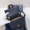 CHANEL France Boutique Collection Metal CF Bag with Golden Beads - Large and Small Sizes