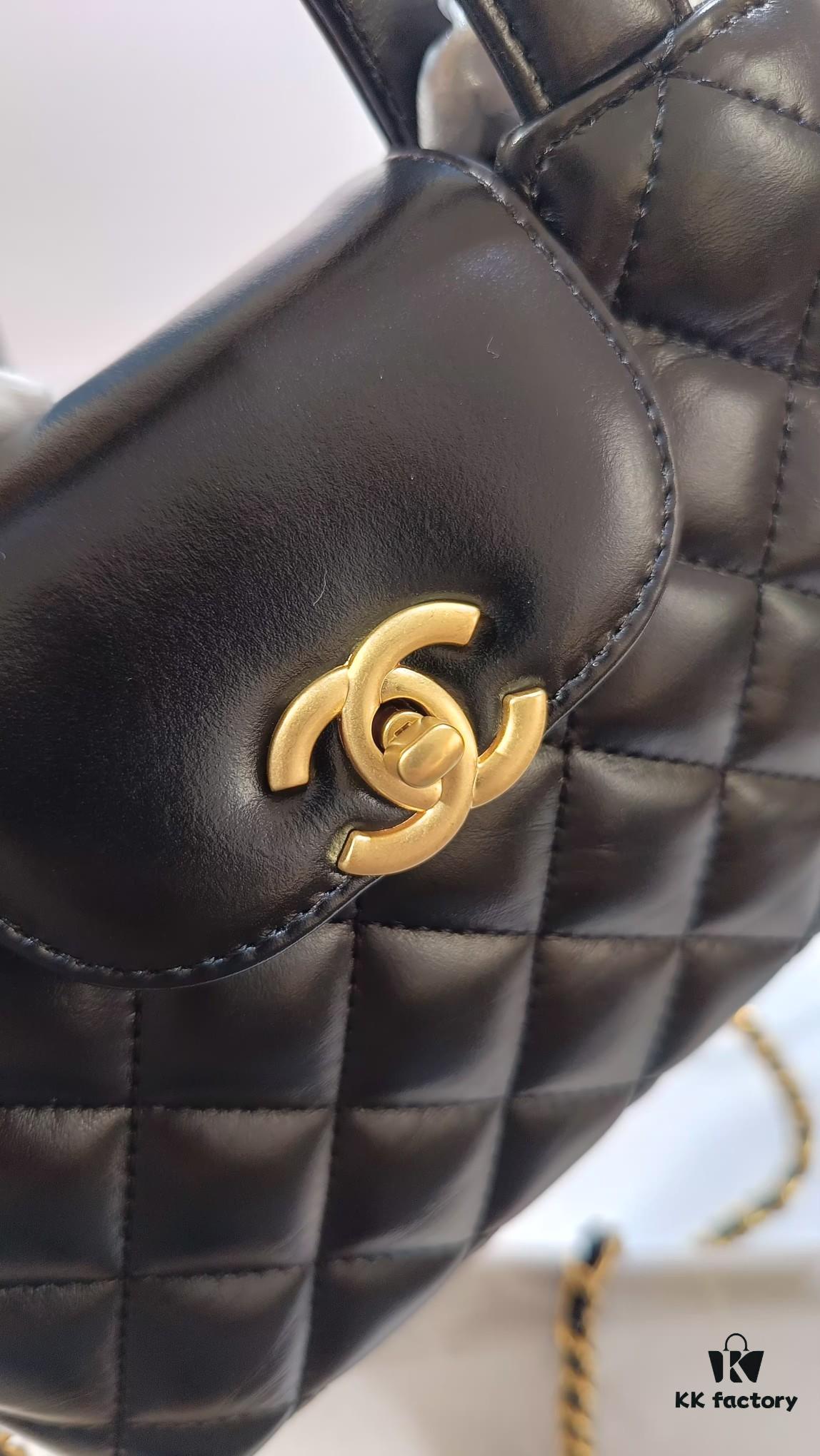 Authentic Chanel 23K Kelly Bag, Vintage-Inspired Design, Fall/Winter Runway Hit