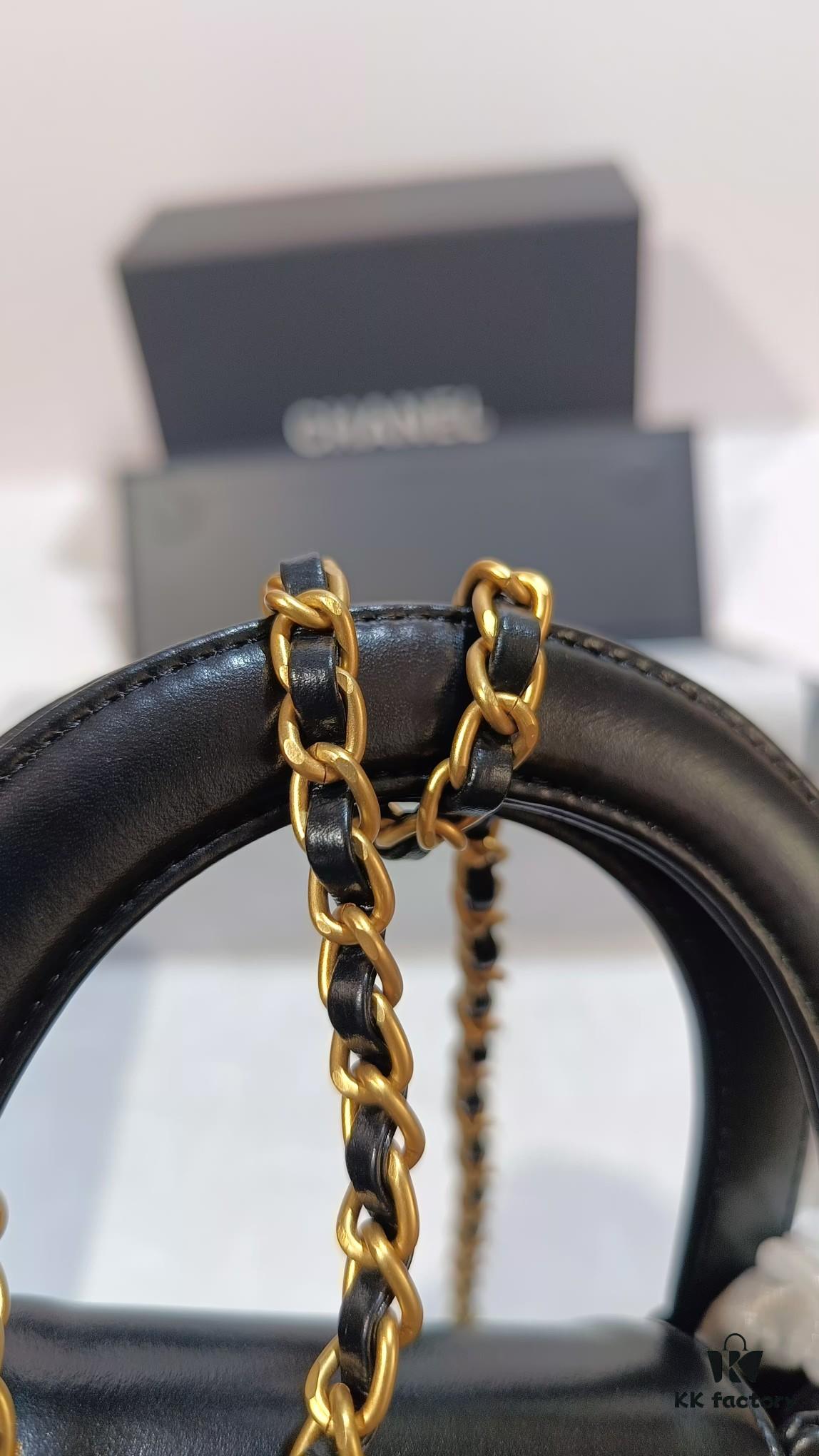 Authentic Chanel 23K Kelly Bag, Vintage-Inspired Design, Fall/Winter Runway Hit