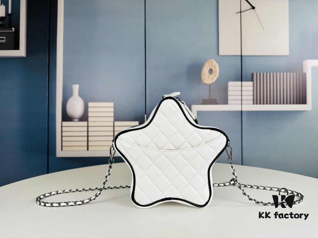 New Arrival Lucky Star CHANEL Stars Bag - Gorgeous Shiny Golden Design, Unique Star Shape, Luxurious and Adorable Style