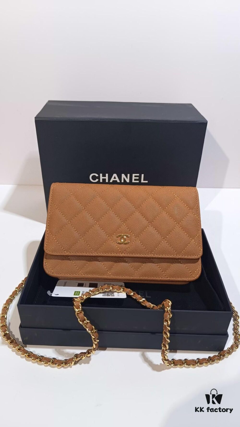 Chanel Classic Flap Bag 0250 - Authentic Quality, Quilted Calfskin Leather