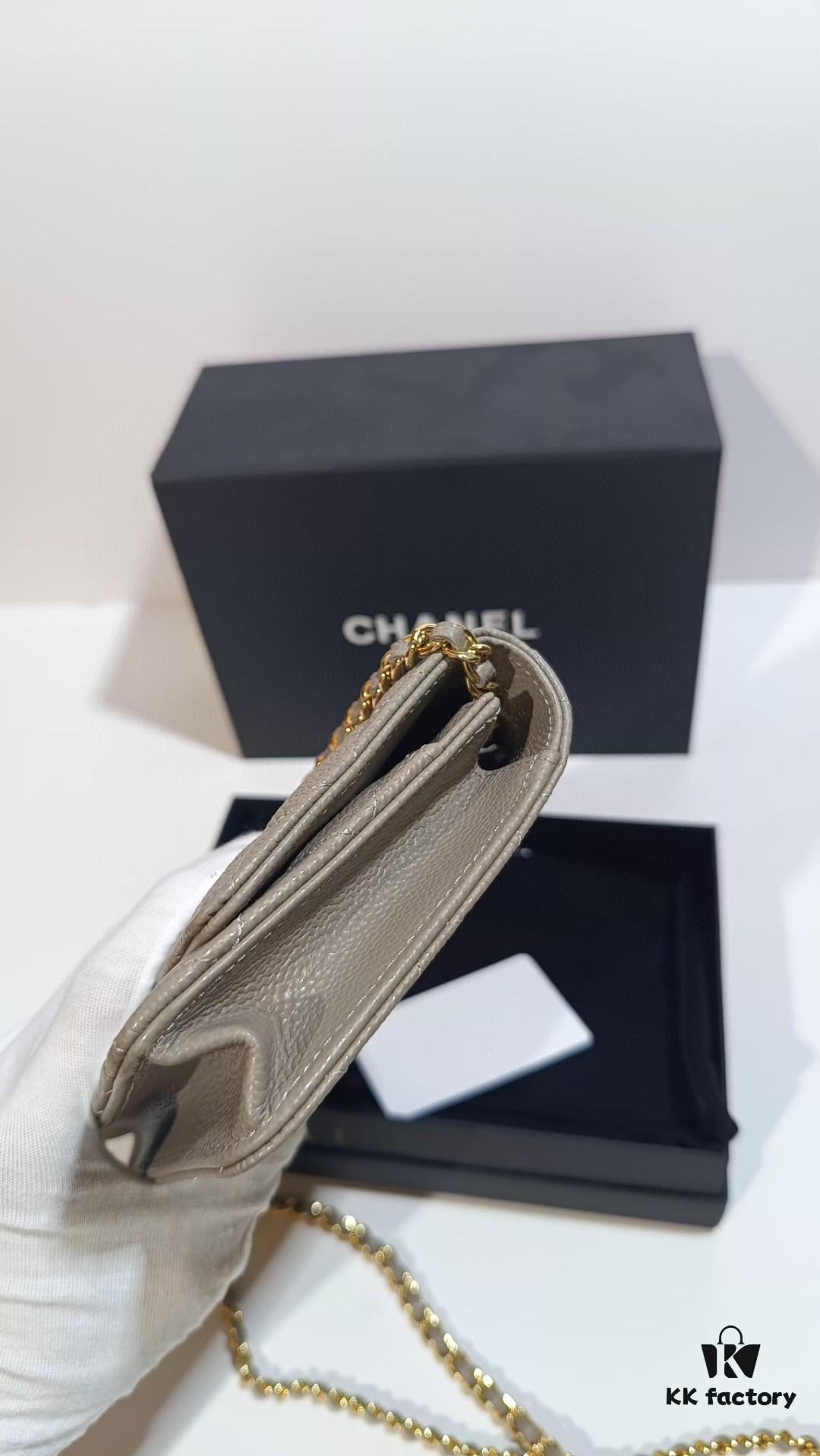 Chanel Classic Handbag Model 0250 - Premium Quality Imported Grain Calfskin Leather