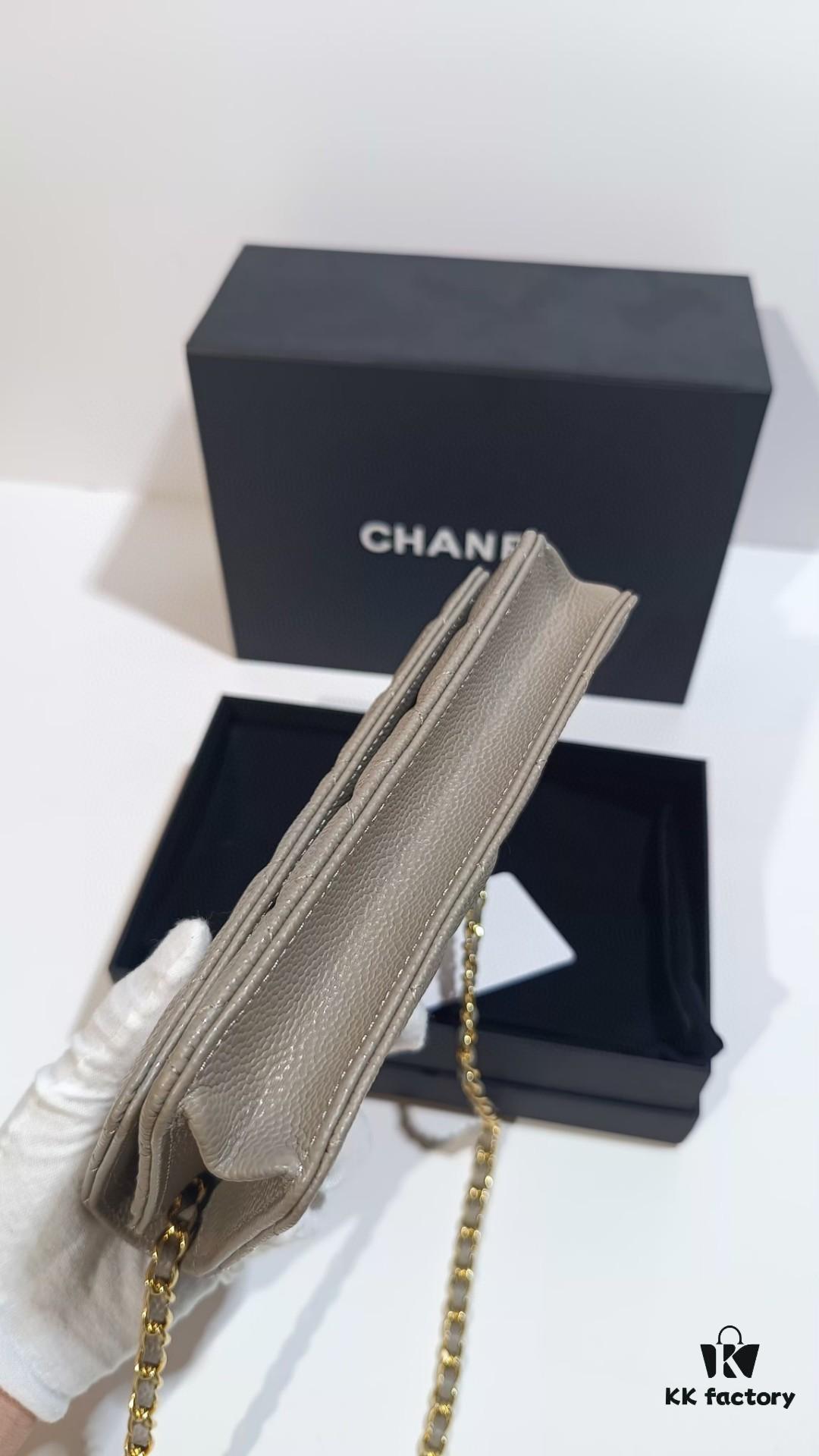 Chanel Classic Handbag Model 0250 - Premium Quality Imported Grain Calfskin Leather