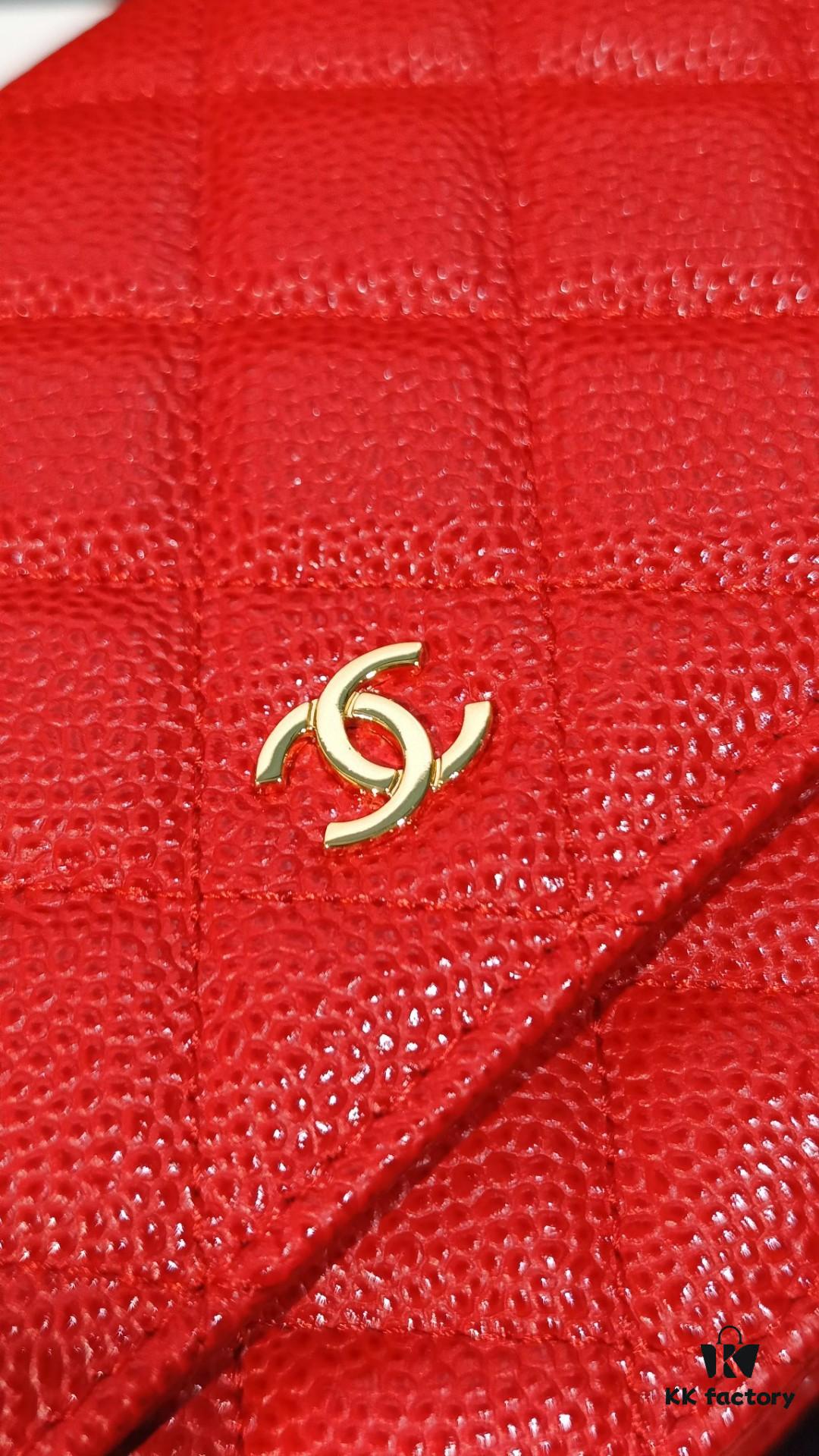Chanel Classic Flap Bag 0250 - Authentic Quality, Quilted Calfskin Leather